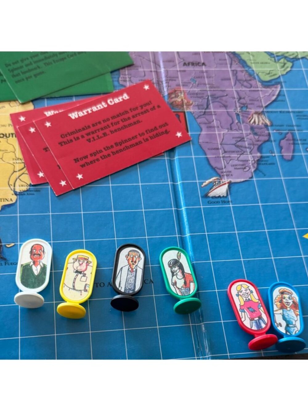 Where In The World Is Carmen Sandiego Geography Board Game 1992 Complete - Picture 9 of 10